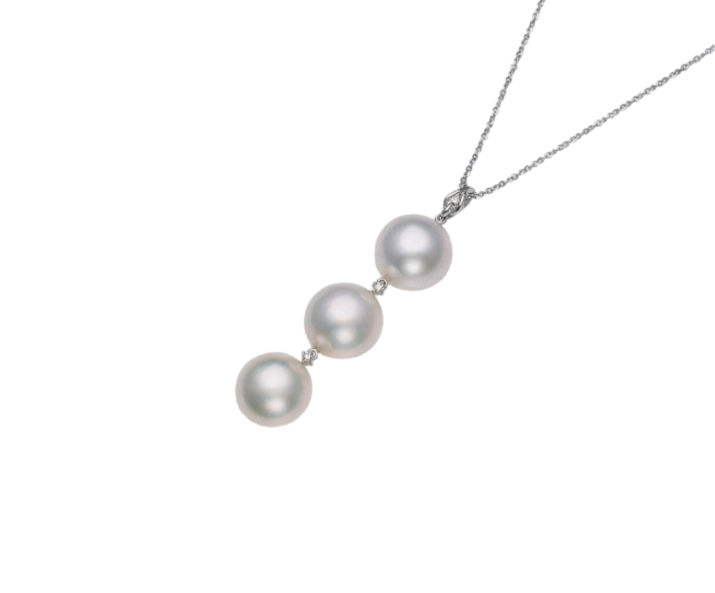 K18WG Mabe Pearl Pendant